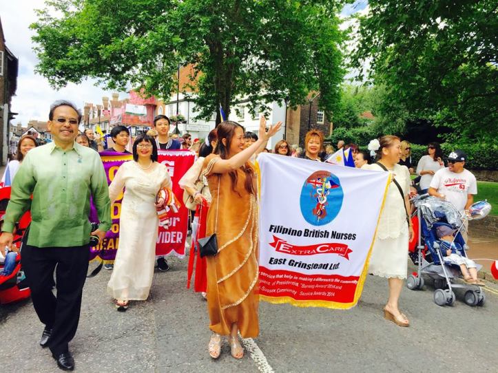 Filipino Community Takes Part in the East Grinstead Carnival 2016 01